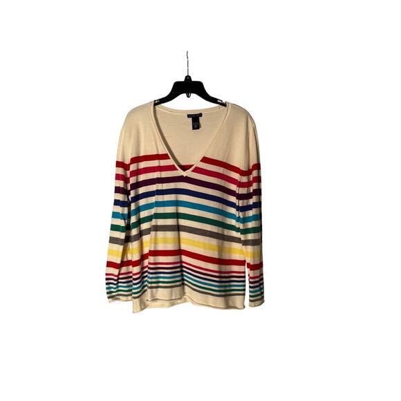 New York & Company Sweaters - New York & Company Multicolored Women's XL Sweater Y2K